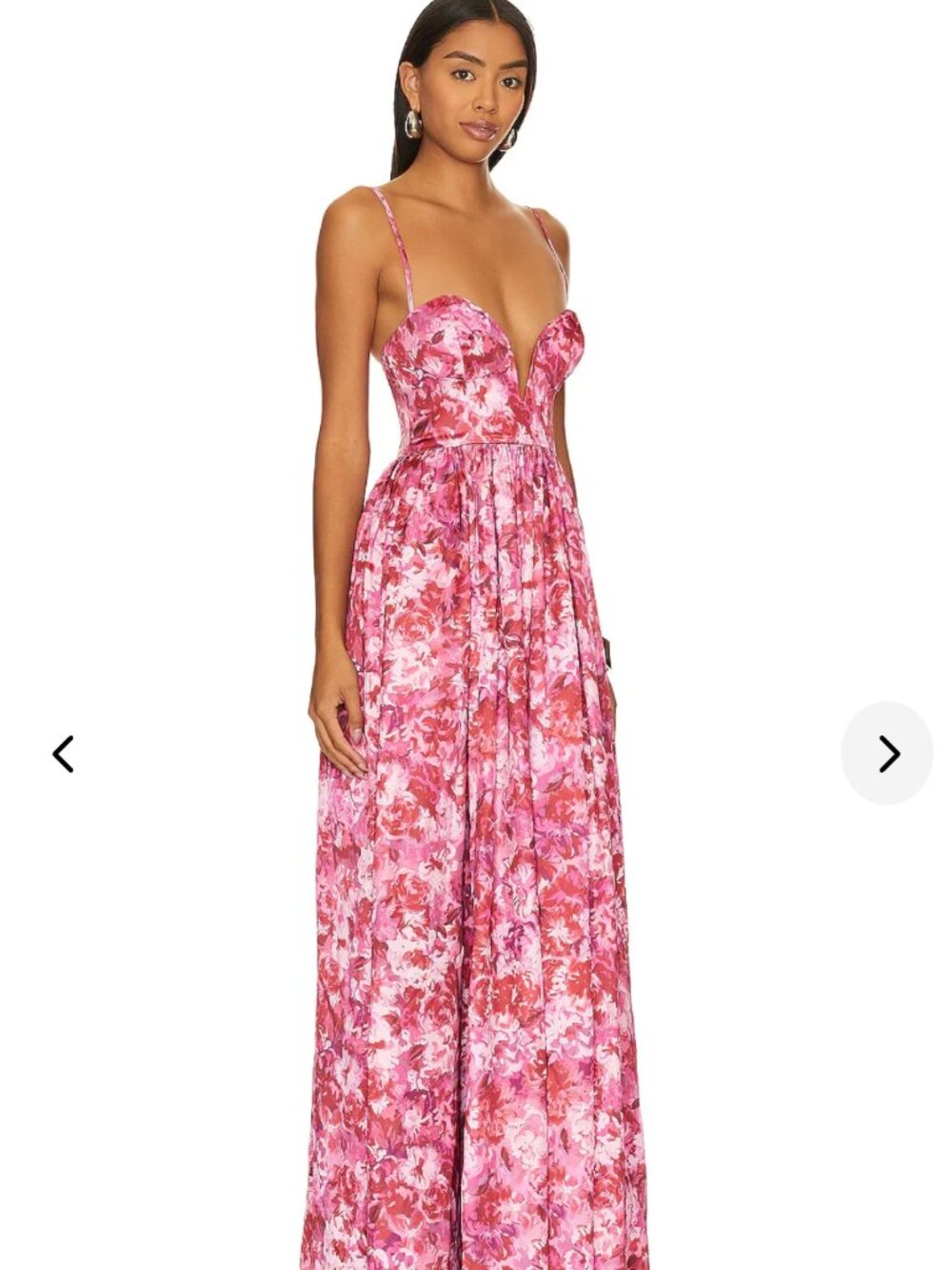EUC Lovers + Friends Mallory Gown in Monet Floral XS - SOLD OUT ONLINE